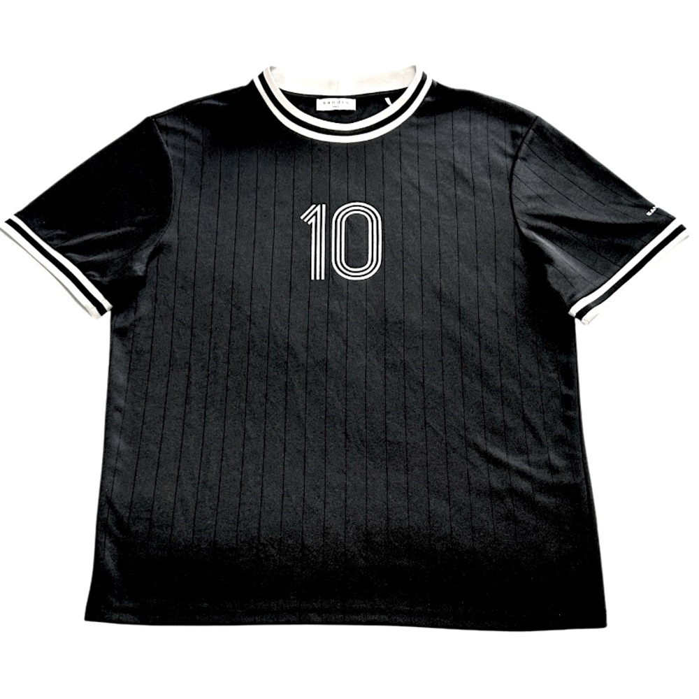 Sandro Paris RARE NWOT Black Stretch Jersey #10 Designer Luxury EU 1/US S 2-4